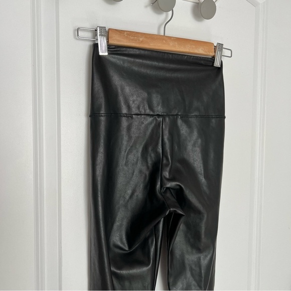 WILFRED FREE Daria  ankle vegan leather black pants - Picture 13 of 16
